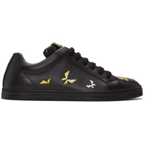 fendi butterfly sneakers